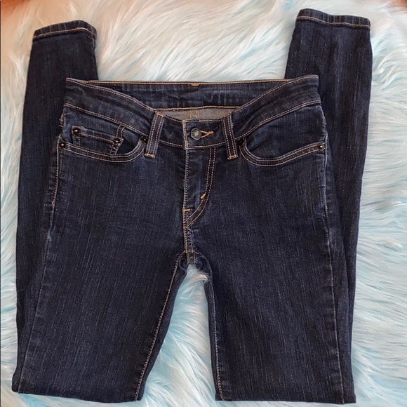 Levi's Denim - Levi’s skinny denim blue jeans size 3 M